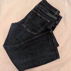 ACNE Studios women's dark wash straight leg denim